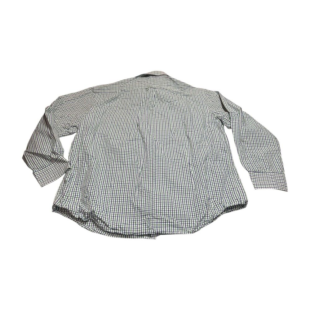IZOD Shirt Men's XL Multicolor Plaid 100% Cotton Long Sleeve Collared Button-Up - Picture 3 of 9